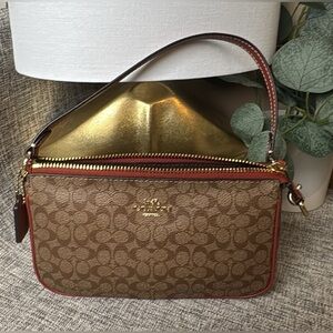 $139 COACH Nolita 19 In Signature Canvas